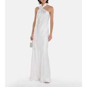 GALVAN Bridal Ushuaia silk satin gown Size FR 38/US 6 $2597